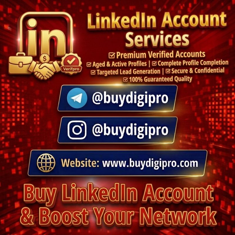 LinkedIn Accounts Service Online – Fresh & Aged Account Options from buydigipro