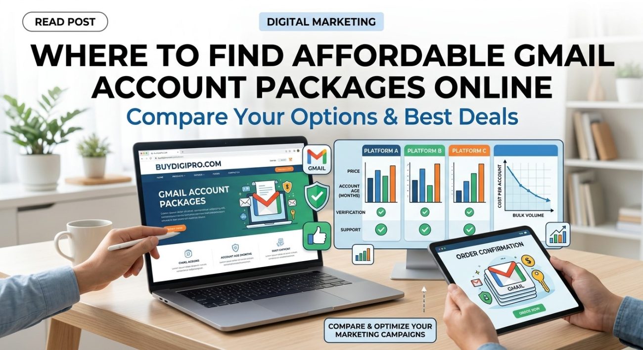 Where to Find Affordable Gmail Account Packages Online