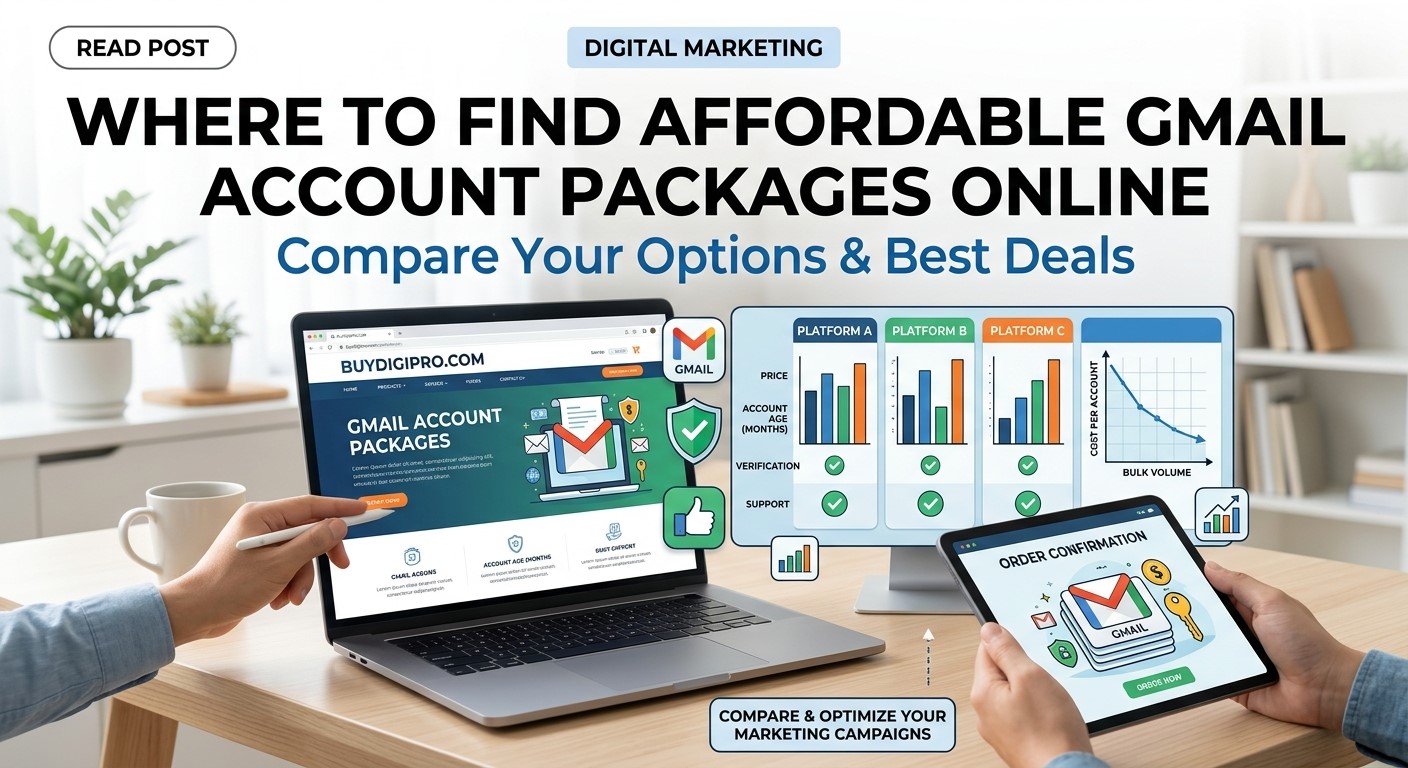 Where to Find Affordable Gmail Account Packages Online