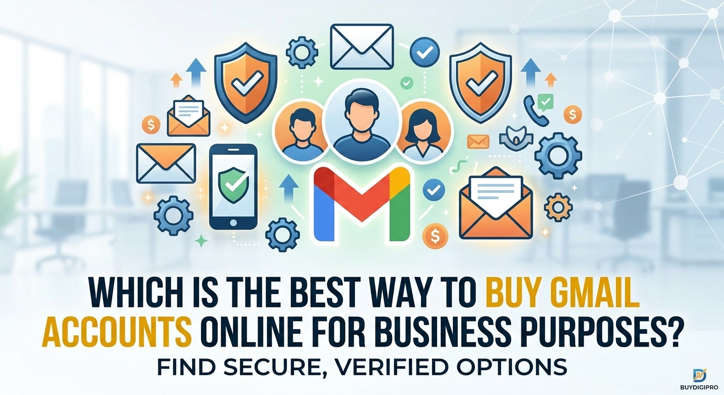 Which Is the Best Way to Buy Gmail Accounts Online for Business Purposes?