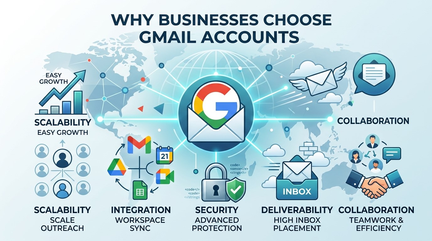Why Do Businesses Choose Gmail Accounts