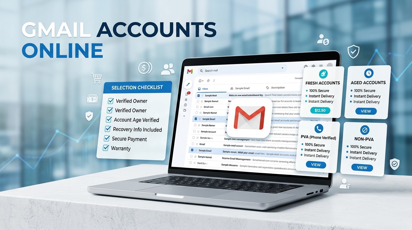 How to Buy Gmail Accounts Online?